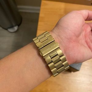 Michael Kors gold watch